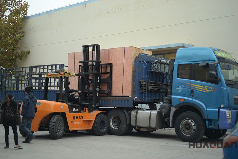 3.23號，浙江省義烏市齊先生一臺HQ150GF靜音箱發電機組發貨了