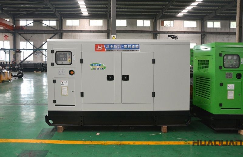 一臺200kw靜音防雨棚式燃氣發電機組順利發往寧夏省吳忠市