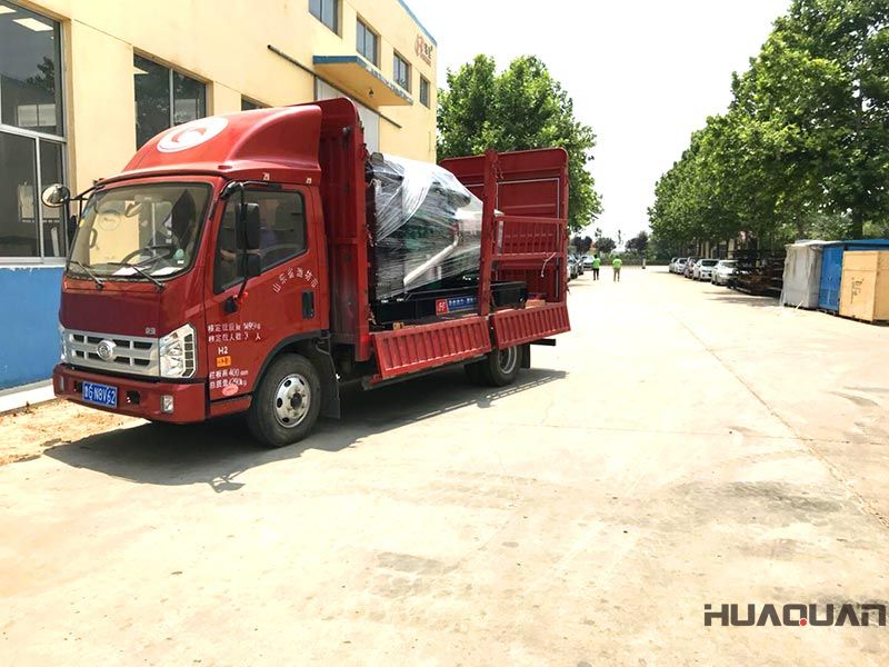 一臺HQ200GF標配型柴油發電機組在6.18號，發往河南省周口市