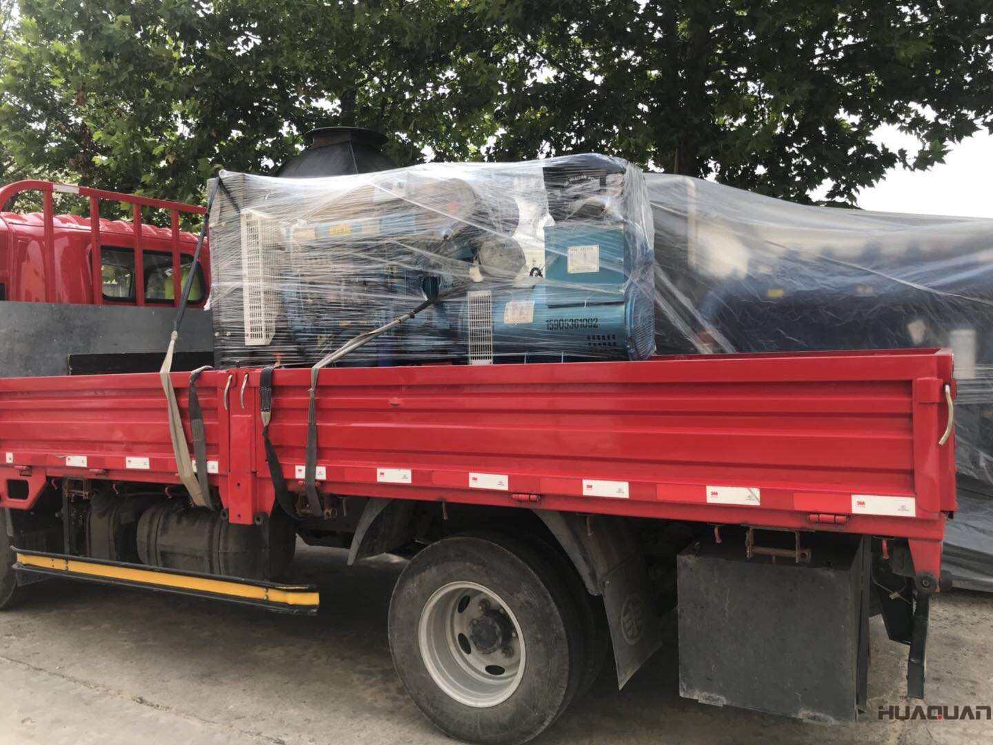  一臺(tái)HQ80GF標(biāo)配型船用發(fā)電機(jī)組在7月10號(hào)發(fā)往江蘇