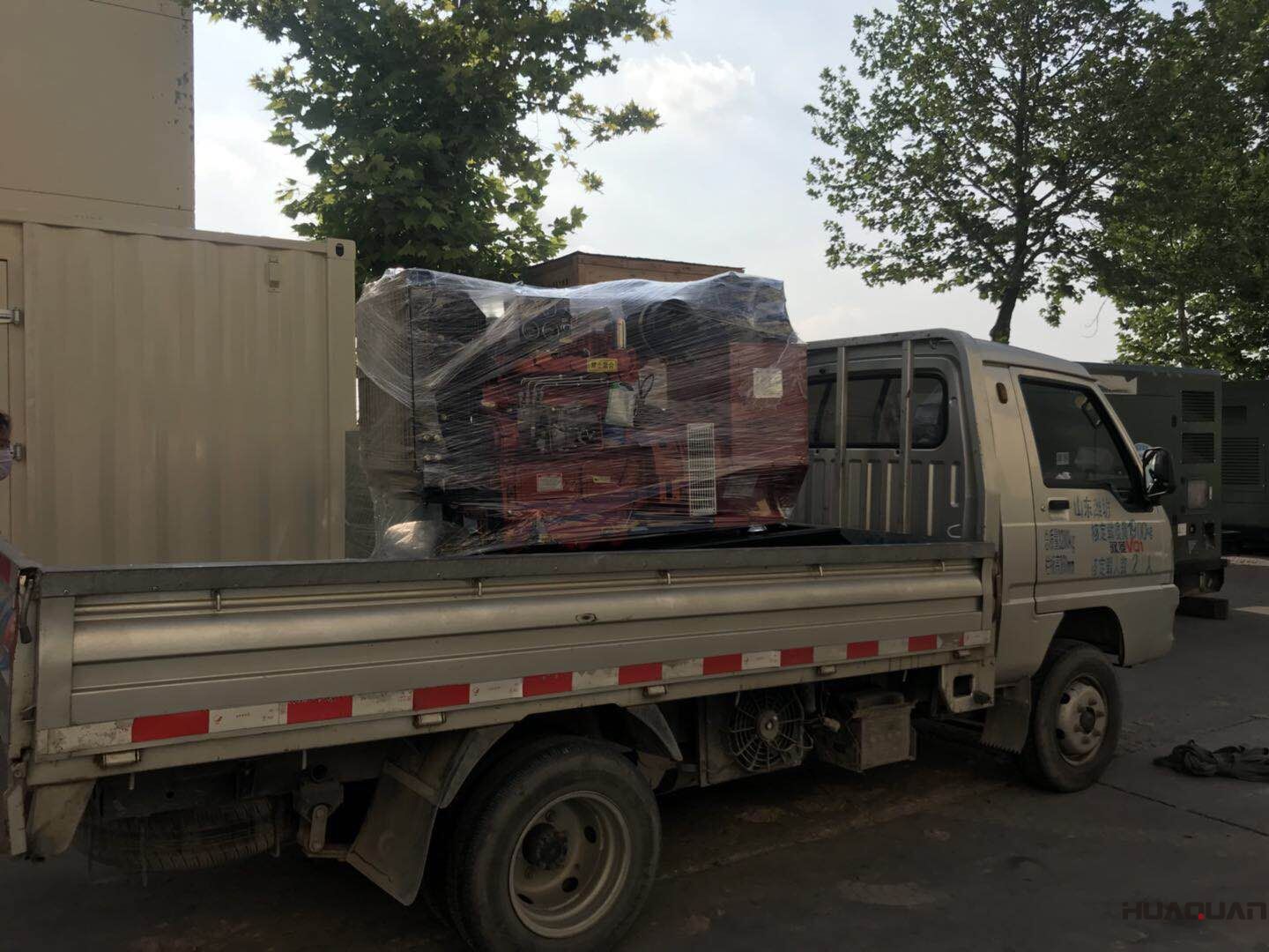 一臺40kw標(biāo)配柴油發(fā)電機(jī)組于8月18日順利發(fā)往黃島港口