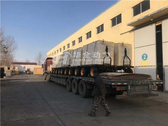 華全多臺移動發電機組 發往河北