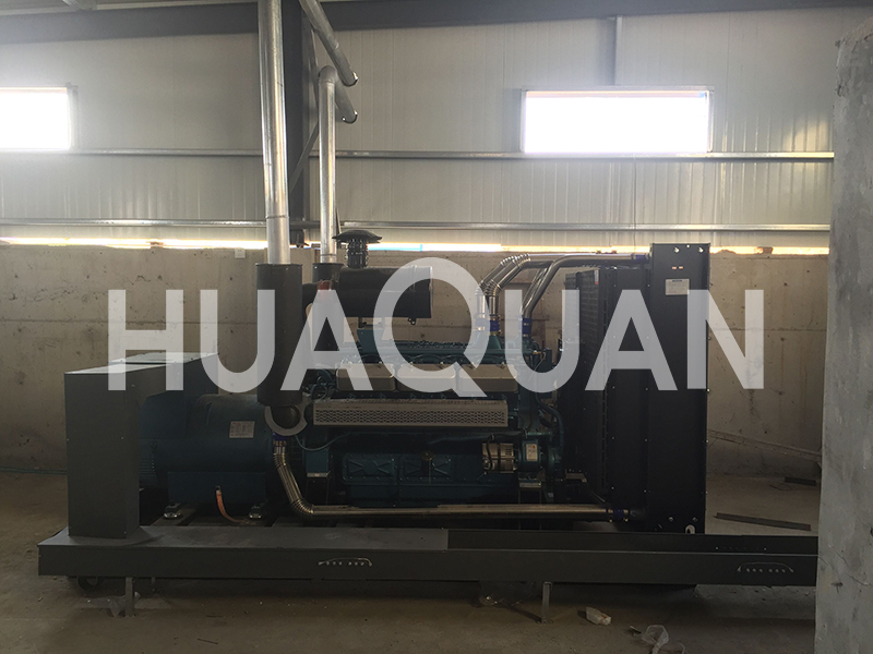 山東平原龍門糧食儲備庫450KW發電機組電站項目