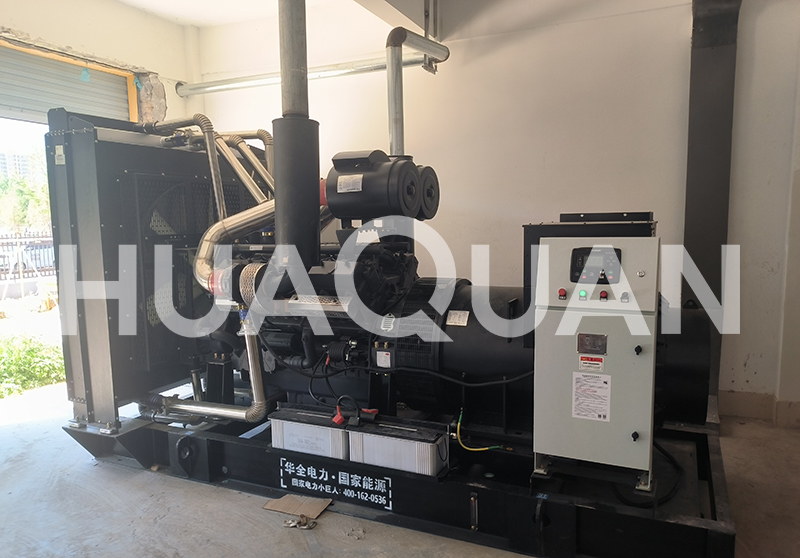 海南三亞某部隊650kW發電機組電站項目