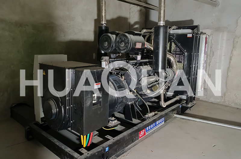 遼寧大連某醫院450kW發電機組電站項目